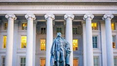 U.S. budget deficit edged lower in 2025 as tariffs, debt payments both saw new records