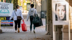 Tariffs are expected to start showing up more in consumer prices as holiday shopping season starts