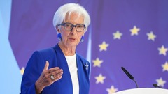 Christine Lagarde leaves door open to early ECB exit, as she mulls French politics